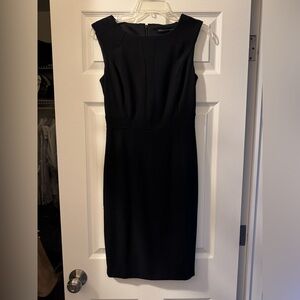 White House Black Market Classic Black Sheath Dress